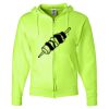 Unisex NuBlend® Full-Zip Hooded Sweatshirt Thumbnail