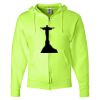Unisex NuBlend® Full-Zip Hooded Sweatshirt Thumbnail