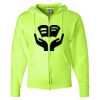 Unisex NuBlend® Full-Zip Hooded Sweatshirt Thumbnail