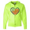 Unisex NuBlend® Full-Zip Hooded Sweatshirt Thumbnail