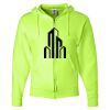 Unisex NuBlend® Full-Zip Hooded Sweatshirt Thumbnail