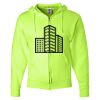 Unisex NuBlend® Full-Zip Hooded Sweatshirt Thumbnail