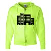 Unisex NuBlend® Full-Zip Hooded Sweatshirt Thumbnail