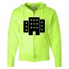 Unisex NuBlend® Full-Zip Hooded Sweatshirt Thumbnail