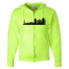 Unisex NuBlend® Full-Zip Hooded Sweatshirt Thumbnail