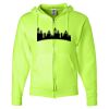 Unisex NuBlend® Full-Zip Hooded Sweatshirt Thumbnail
