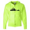 Unisex NuBlend® Full-Zip Hooded Sweatshirt Thumbnail