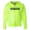 Unisex NuBlend® Full-Zip Hooded Sweatshirt Thumbnail