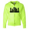 Unisex NuBlend® Full-Zip Hooded Sweatshirt Thumbnail