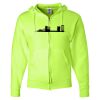 Unisex NuBlend® Full-Zip Hooded Sweatshirt Thumbnail
