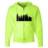 Unisex NuBlend® Full-Zip Hooded Sweatshirt Thumbnail