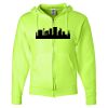 Unisex NuBlend® Full-Zip Hooded Sweatshirt Thumbnail