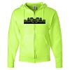 Unisex NuBlend® Full-Zip Hooded Sweatshirt Thumbnail