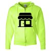 Unisex NuBlend® Full-Zip Hooded Sweatshirt Thumbnail