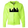 Unisex NuBlend® Full-Zip Hooded Sweatshirt Thumbnail