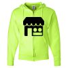 Unisex NuBlend® Full-Zip Hooded Sweatshirt Thumbnail