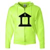 Unisex NuBlend® Full-Zip Hooded Sweatshirt Thumbnail
