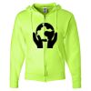 Unisex NuBlend® Full-Zip Hooded Sweatshirt Thumbnail