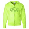 Unisex NuBlend® Full-Zip Hooded Sweatshirt Thumbnail