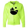 Unisex NuBlend® Full-Zip Hooded Sweatshirt Thumbnail