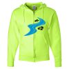 Unisex NuBlend® Full-Zip Hooded Sweatshirt Thumbnail