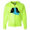 Unisex NuBlend® Full-Zip Hooded Sweatshirt Thumbnail