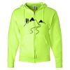 Unisex NuBlend® Full-Zip Hooded Sweatshirt Thumbnail