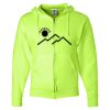 Unisex NuBlend® Full-Zip Hooded Sweatshirt Thumbnail