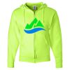 Unisex NuBlend® Full-Zip Hooded Sweatshirt Thumbnail