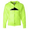 Unisex NuBlend® Full-Zip Hooded Sweatshirt Thumbnail