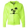Unisex NuBlend® Full-Zip Hooded Sweatshirt Thumbnail