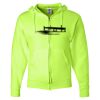 Unisex NuBlend® Full-Zip Hooded Sweatshirt Thumbnail