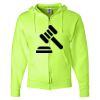 Unisex NuBlend® Full-Zip Hooded Sweatshirt Thumbnail