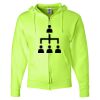 Unisex NuBlend® Full-Zip Hooded Sweatshirt Thumbnail