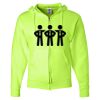 Unisex NuBlend® Full-Zip Hooded Sweatshirt Thumbnail