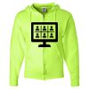 Unisex NuBlend® Full-Zip Hooded Sweatshirt Thumbnail