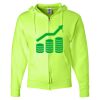 Unisex NuBlend® Full-Zip Hooded Sweatshirt Thumbnail