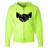 Unisex NuBlend® Full-Zip Hooded Sweatshirt Thumbnail