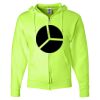 Unisex NuBlend® Full-Zip Hooded Sweatshirt Thumbnail