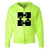 Unisex NuBlend® Full-Zip Hooded Sweatshirt Thumbnail
