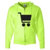Unisex NuBlend® Full-Zip Hooded Sweatshirt Thumbnail