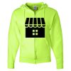 Unisex NuBlend® Full-Zip Hooded Sweatshirt Thumbnail