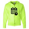Unisex NuBlend® Full-Zip Hooded Sweatshirt Thumbnail