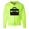 Unisex NuBlend® Full-Zip Hooded Sweatshirt Thumbnail
