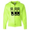 Unisex NuBlend® Full-Zip Hooded Sweatshirt Thumbnail