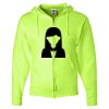 Unisex NuBlend® Full-Zip Hooded Sweatshirt Thumbnail