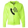 Unisex NuBlend® Full-Zip Hooded Sweatshirt Thumbnail