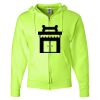 Unisex NuBlend® Full-Zip Hooded Sweatshirt Thumbnail