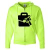 Unisex NuBlend® Full-Zip Hooded Sweatshirt Thumbnail