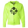 Unisex NuBlend® Full-Zip Hooded Sweatshirt Thumbnail